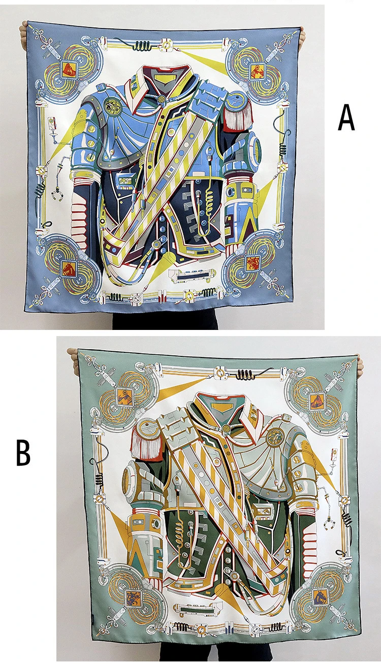 18MM Silk Scarf Women Hand Rol - огляд і ціна Travel Accessories Designer