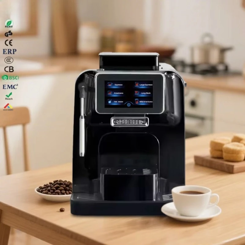 

Espresso Machine With Grinder Automatic Espresso Machine Milk Cafetiere Automatique All In One Coffee Machine