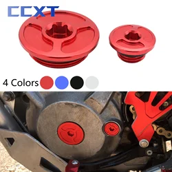 CNC Oli Filter Plugs Screw Bolts Engine Timing Plugs Bolts For Honda CRF250R CRF450R CRF250L CRF100L CRF230F XR650L XR250