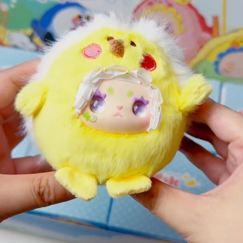 جميل إيما بيرد الهروب سلسلة صندوق أعمى اللعب حقيبة كروسبودي سر مفاجأة حقيبة Kawaii شخصيات كرتونية دمية معلقة ديكور هدية