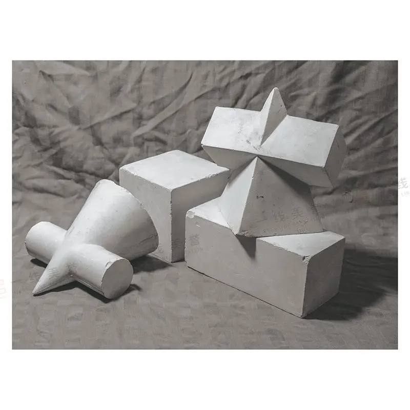 HVV 24 Pages Complete Sketch Set 3D Geometric Shapes Tracing Cards for Beginners Basic Still Life Drawing Practice
