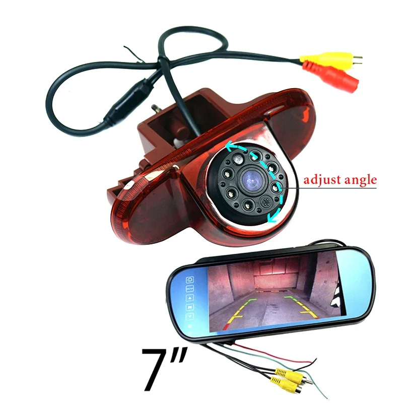 

CCD HD автомобильный стоп-сигнал камера заднего вида для Renault Trafic (2001-2014), Combo/Vauxhall Vivaro Van стоп-камера и комплект автомобильного монитора