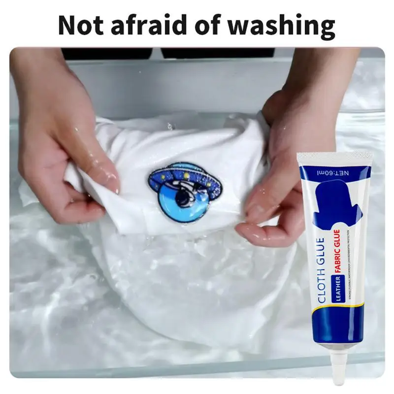 衣類や革用の速乾性縫製接着剤,液体縫製スティック,安全な接着剤,防水性,60ml