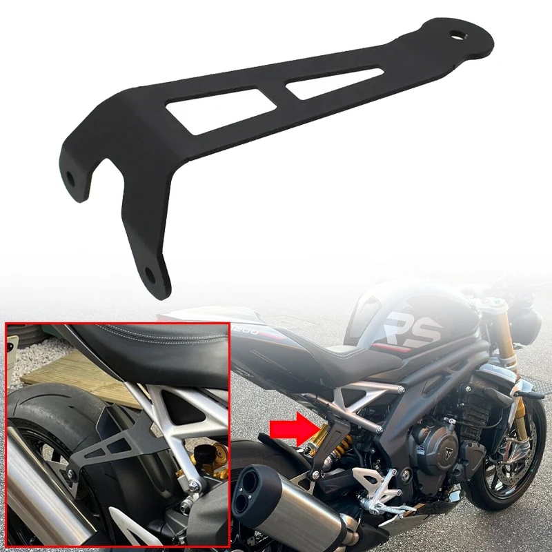 

Motorcycle Accessories Exhaust Bracket Hanger Fit For SPEED TRIPLE Speed Triple 1200RS 1200RR 2021 2022 Metals Exhausts Hangers