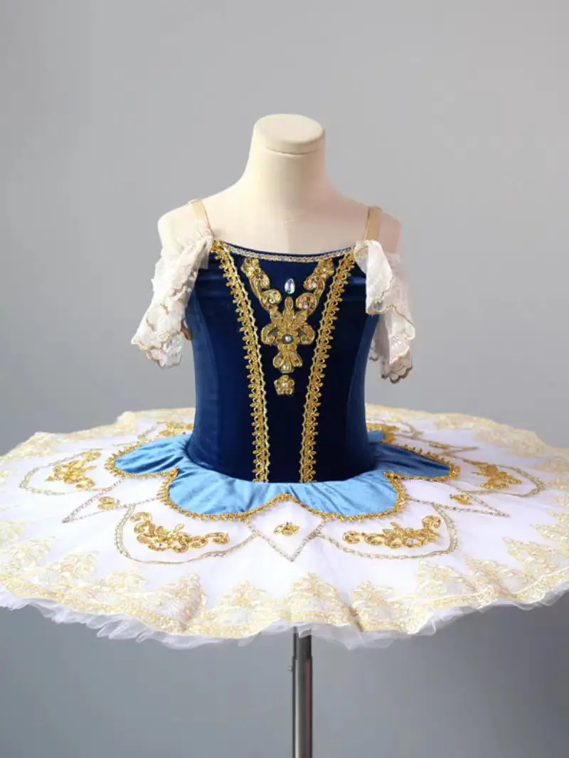 

tutu women performing Tutu performance competition disc dress blue Raymunda Paquita