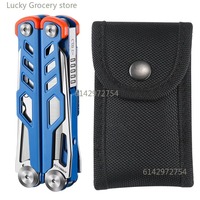 emergency pliers 14-in-1 multitool Multi-tool Clamp Folding Knives Scissor Cutters EDC Survival Gear Manual Pliers