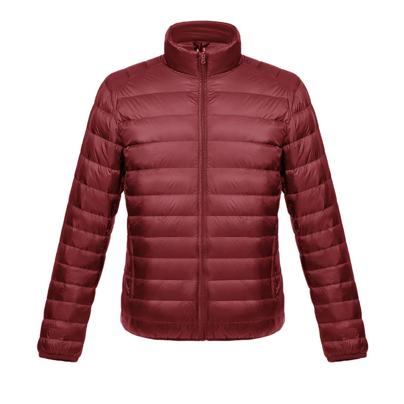 Männer Leichte Wasser-Beständig Packable Puffer Jacke Neue Ankunft Mode Stehen Kragen Frühling und Herbst Kurze Unten Jacken