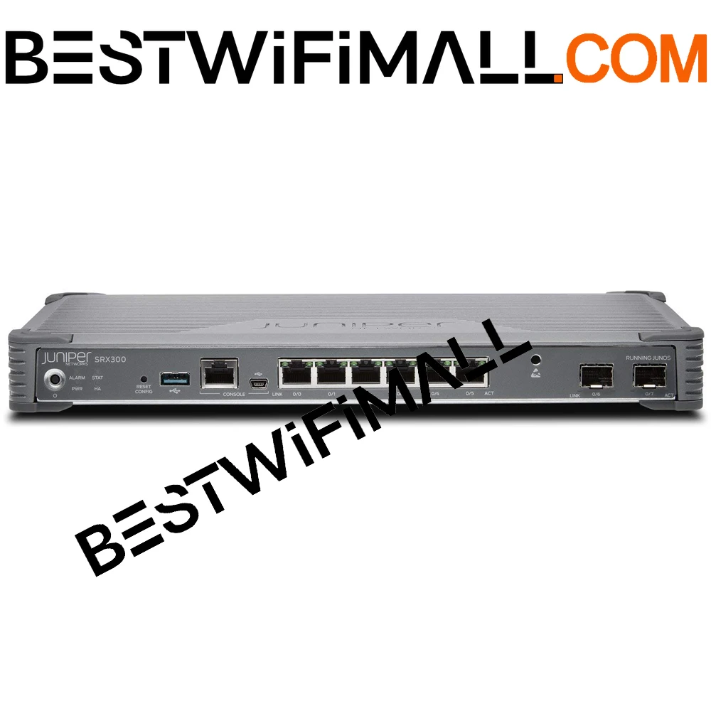 

Межсетевой экран Juniper Networks SRX340: сервисный шлюз для безопасного подключения, 3 Гбит/с, 600 Мбит/с IPsec VPN