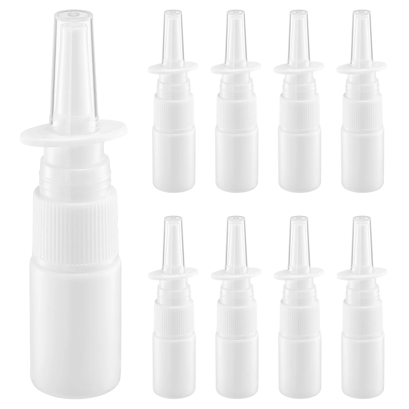 

20pcs Nasal Spray Bottles Mist Spray Bottles Empty Travel Size Sprayers Plastic Spray Bottles (10ml)