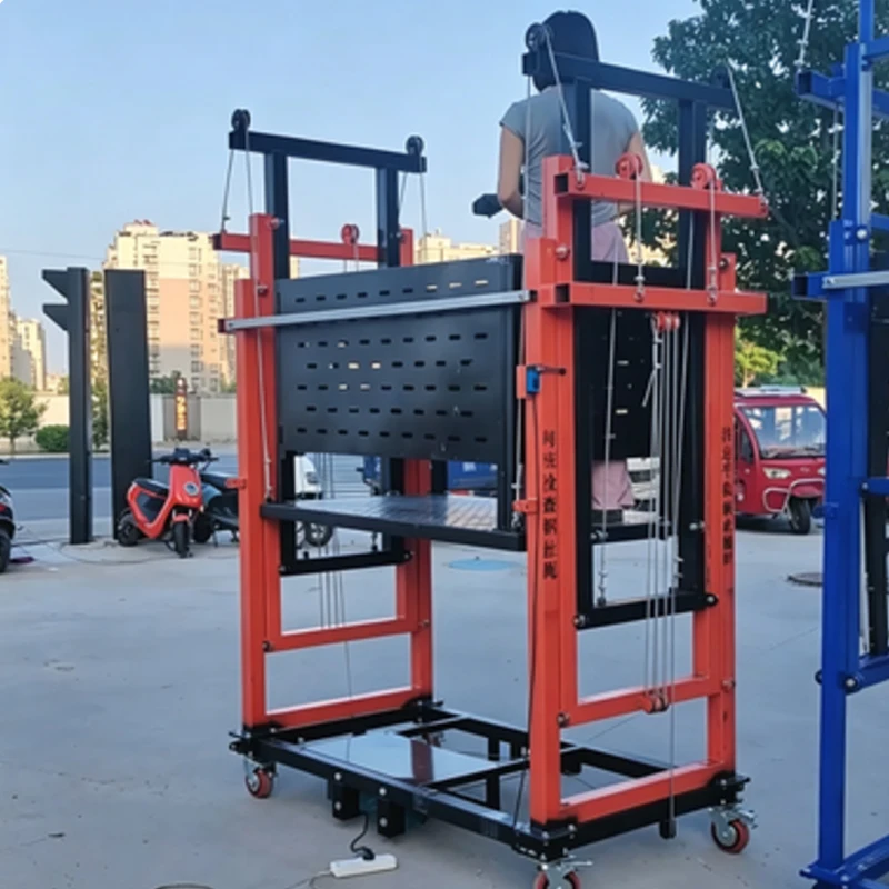 5M Electric Scaffolding Remote-controlled Electric Folding Multifunctional Lifting Platform  Mobile Automatic Lifting Platform