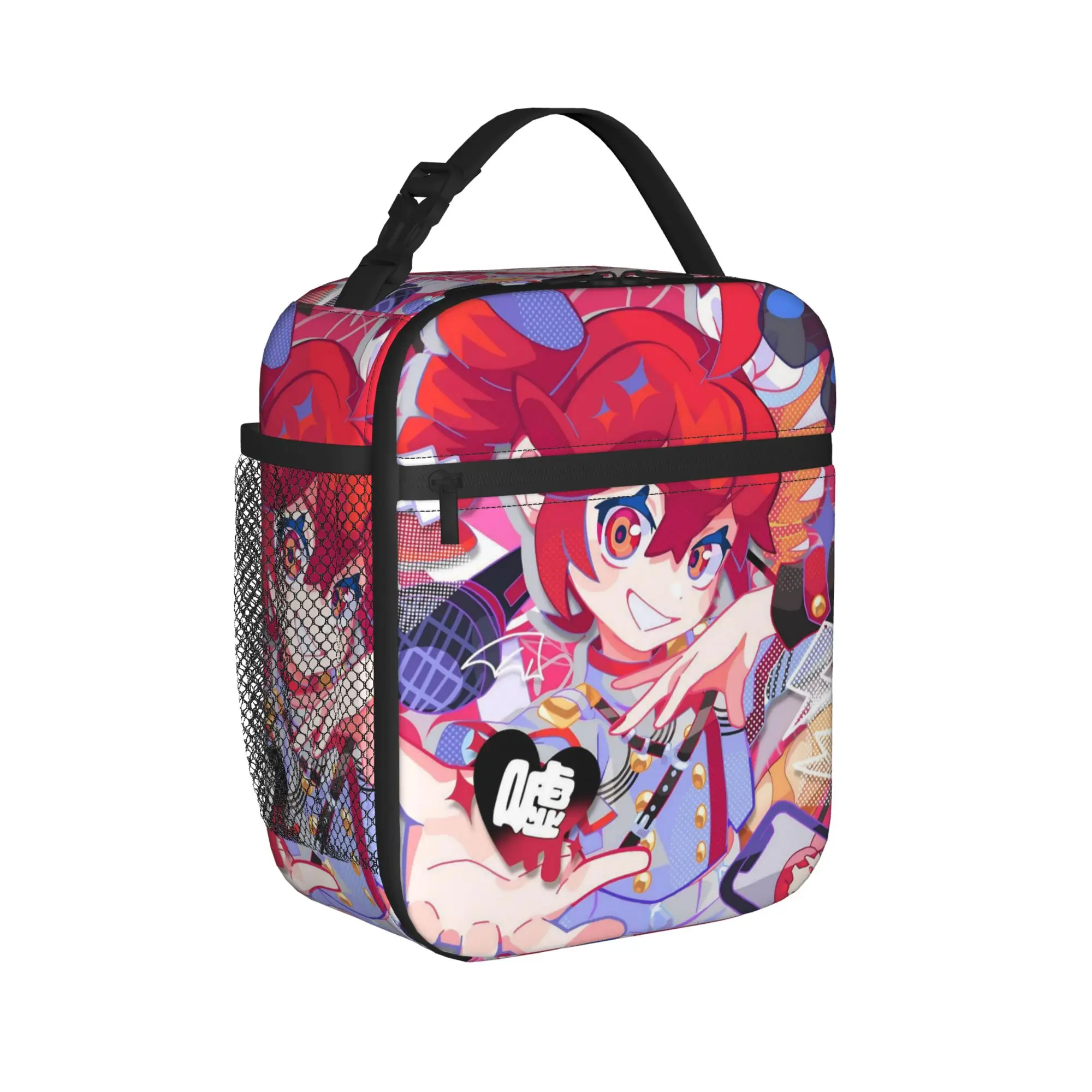 Cartoon Kasane Teto Insulated Lunch Bag Cooler Bag Reusable,Lunch Container  Leakproof Tote Lunch Box Beach  Picnic