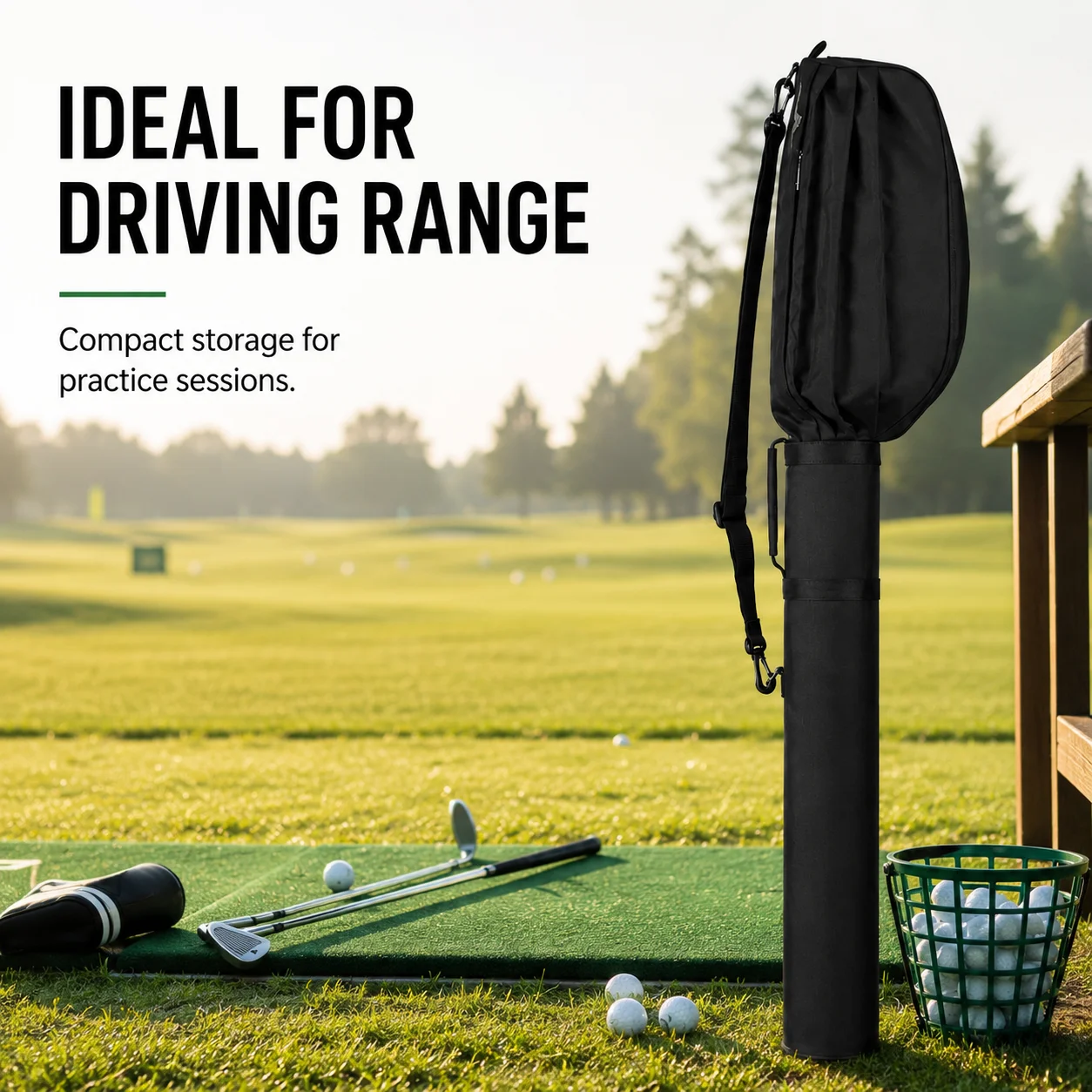 2026 Mizuno Golf Bag Lightweight Mini Portable Practice Sunday Bag Carry Club Carrier Case Shoulder Strap Outdoor Training Gear view 6