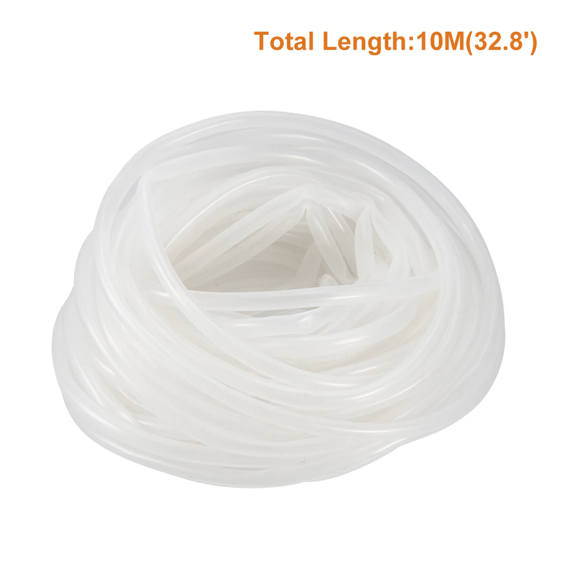 

UXCELL 10Meter Silicone Tube 1.5mm ID x 3mm OD Flexible Silicone Rubber Tubing Water Air Hose Pipe Transparent for Pump Transfer