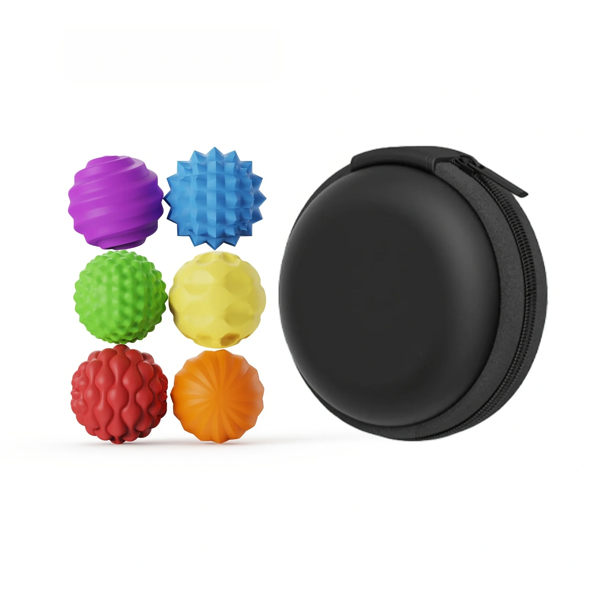 6/12 Stuks Magnetische Ballen EDC Relief Speelgoed Fidgeting Antistress Angst Zintuiglijke Speelgoed Magneet Ballen Voor Volwassen Kinderen Autisme ADHD