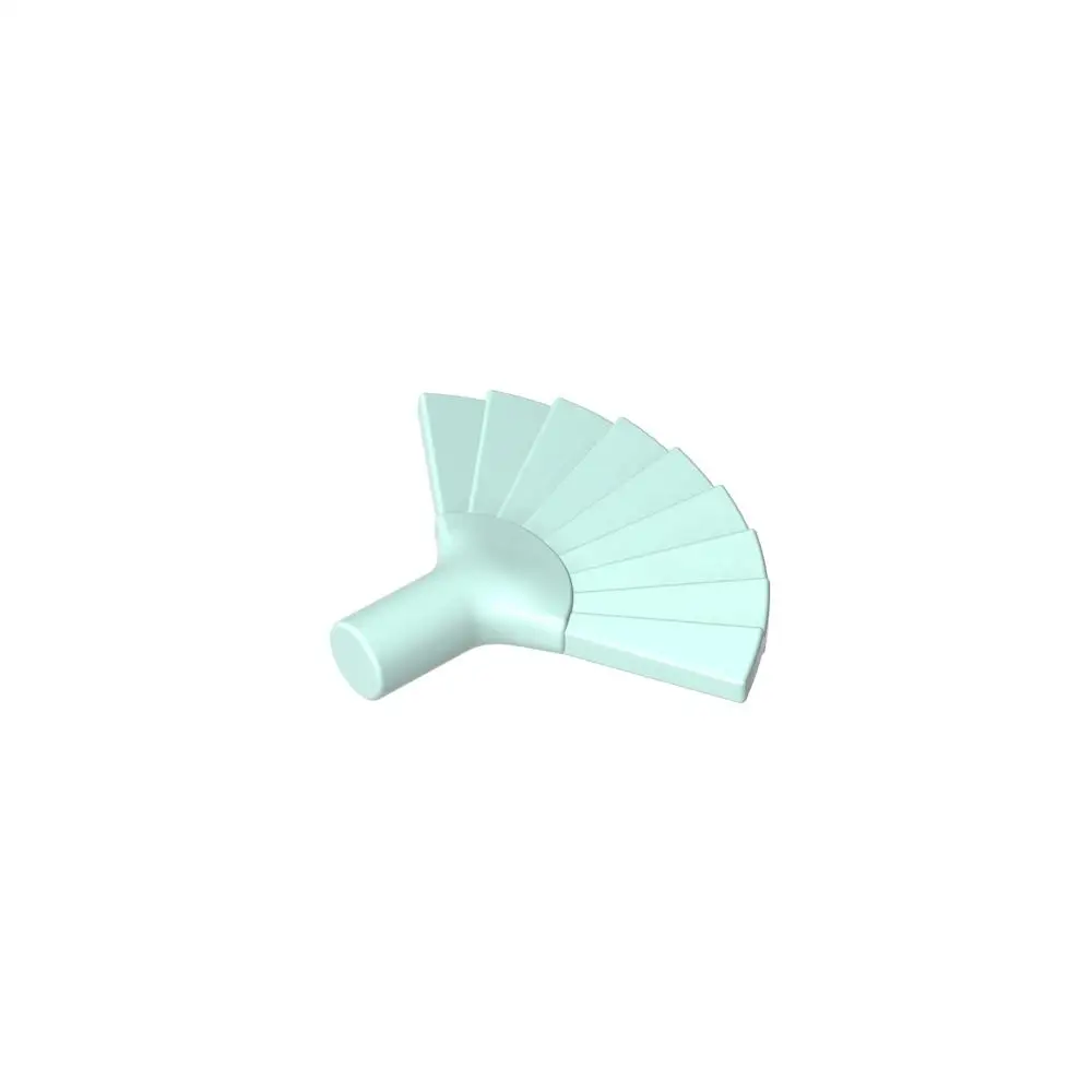 Gobricks 10pcs 93553 Equipment Bricks Hand Fan Part