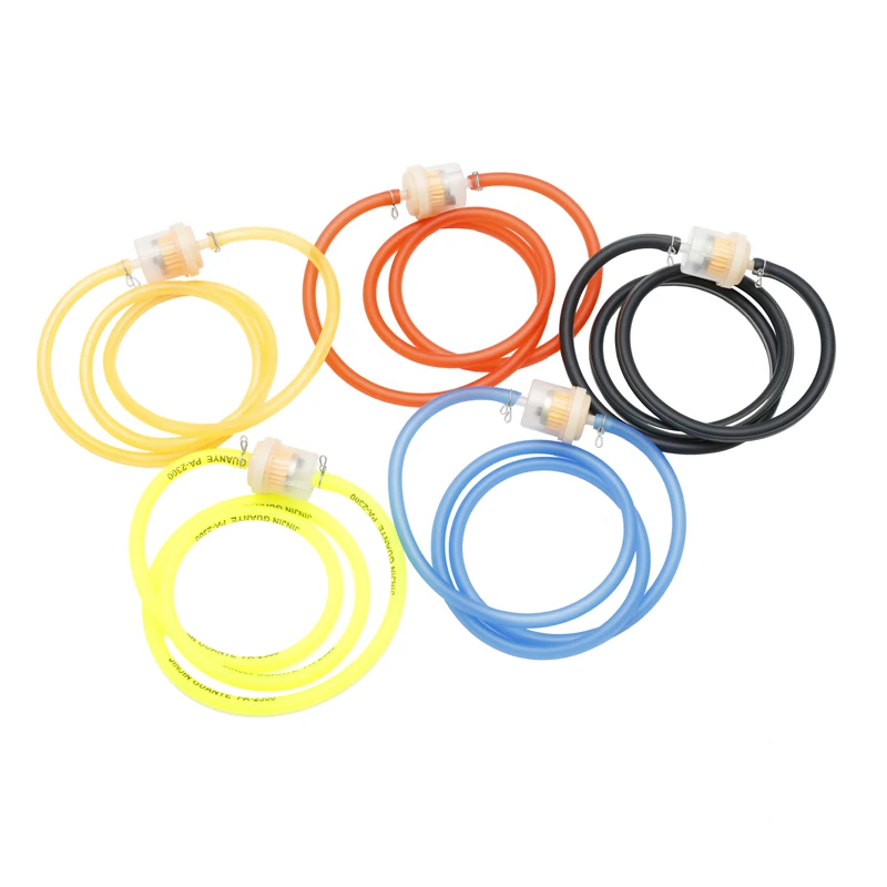 Fuel hose for motorcycles, motorcycle, scooter, moped, ATV, Universal, colored, Monster, Ø 8mm, (1 meter) Send the clip + oil