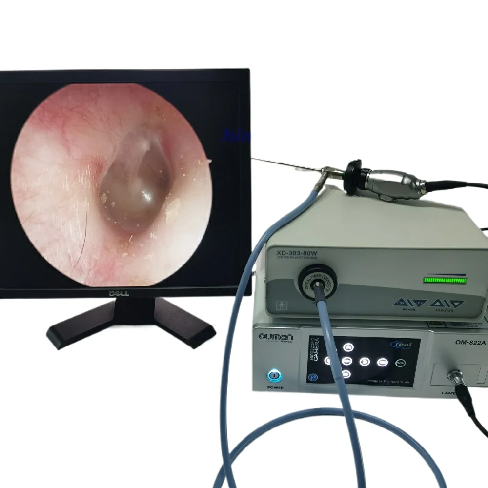 Medical Surgical Φ4X1800mm 2000m 2500mm 3000mm Endoscope Microscope Cold Light Source Optical Fiber Cable Autoclavable