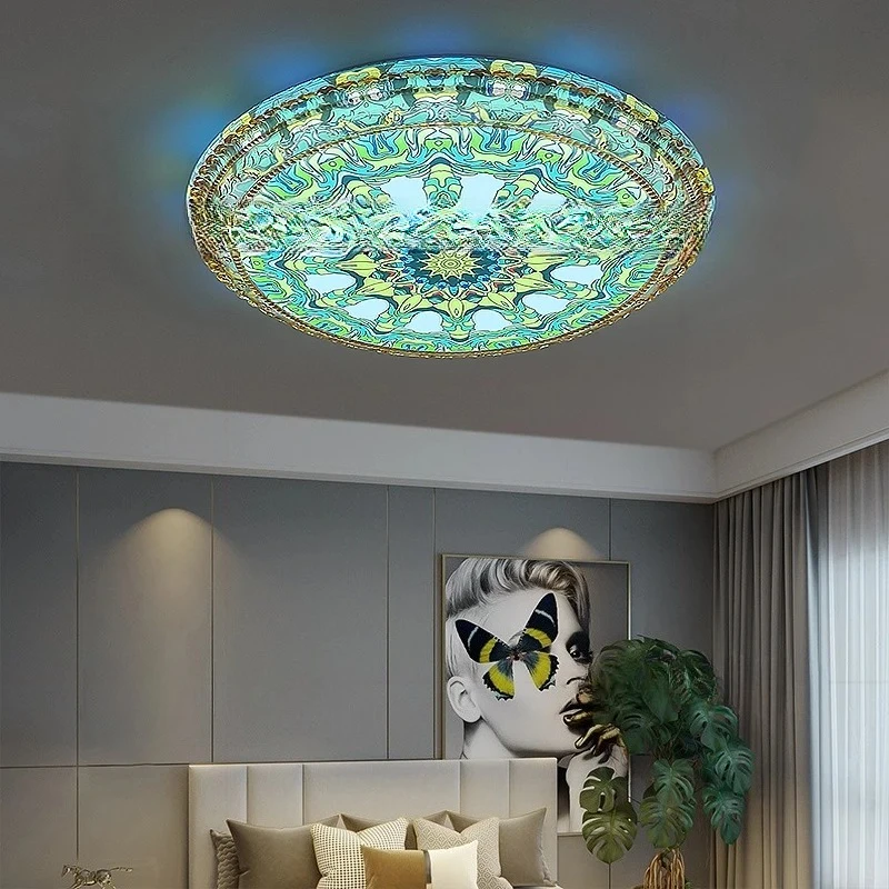 50Cm Moroccan Ceiling Turkish Ceiling Lamp Bohemian Romantic Art Decor Design Ceiling Light For Living Room Bedroom