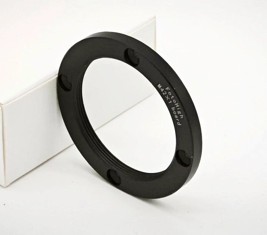 Imagem -02 - Proscope Lente Flange Placa Board Rosca Fêmea M42x1