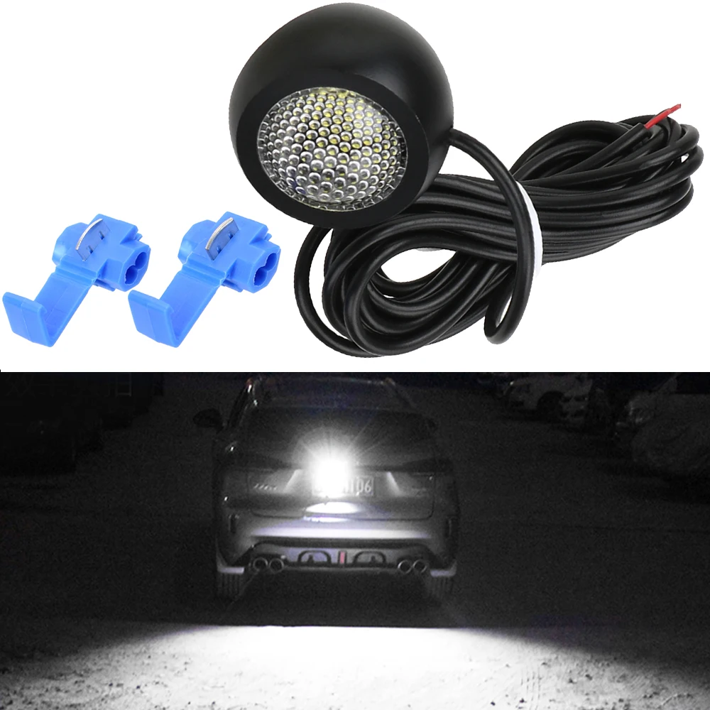 LED External Reversing Light Suitable  For Car SUV ATV Offroad Auxiliary Decoding Led Working Light 12V Auto Lamp T10 W5W Lamp