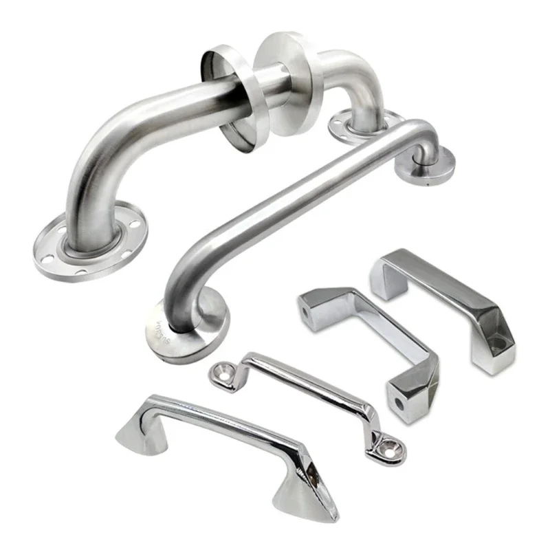 Easy Installation Bathroom Yacht Cargo Trailer Kitchen Toilet Home Grab Handle Handrail High Strength Weather Resistant