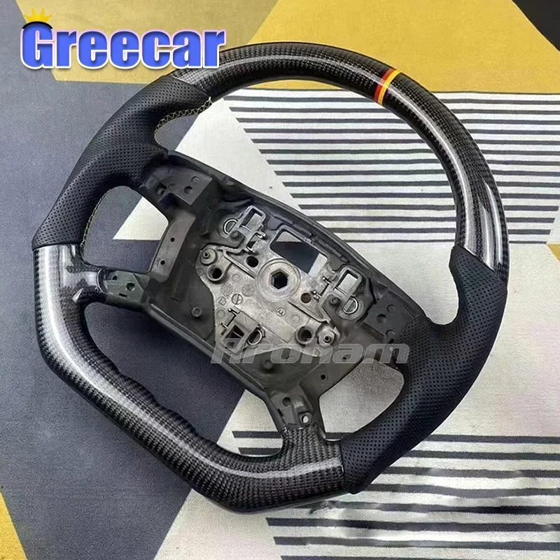 Carbon Fiber Steering Wheel Replacement For Ford Mondeo MK4 2007 2008 2009 2010 2011 2012 2013 2014 For S-Max 2008