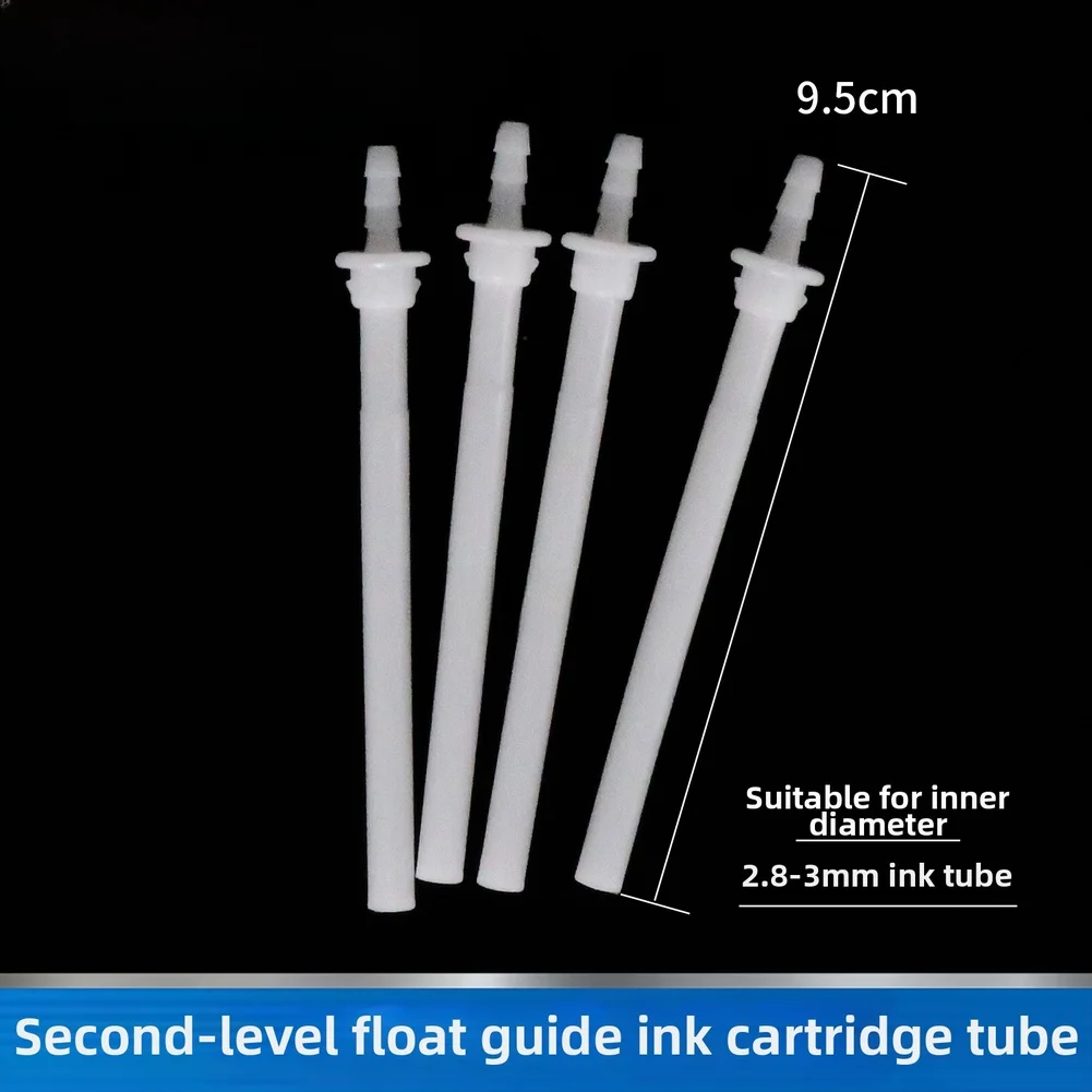 Secondary ink guide tubes 2 pack for outdoor inkjet printers offering reliable barbed joint connection and smooth ink delivery