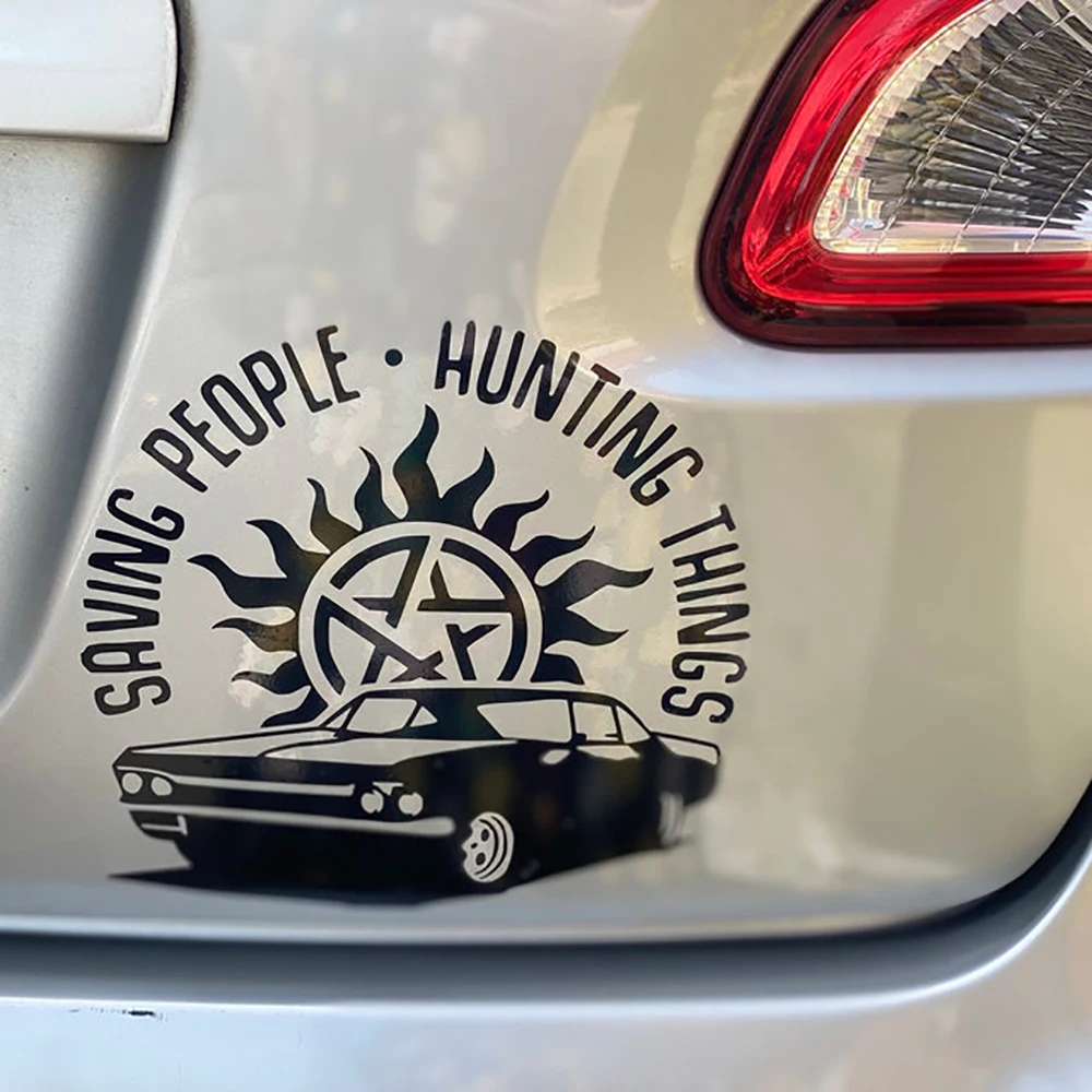 Supernatural Impala Car Styling Full Body Decor Stickers And Decals Die Cut Vinyl Car Decortaion Accessories Waterproof  Parts