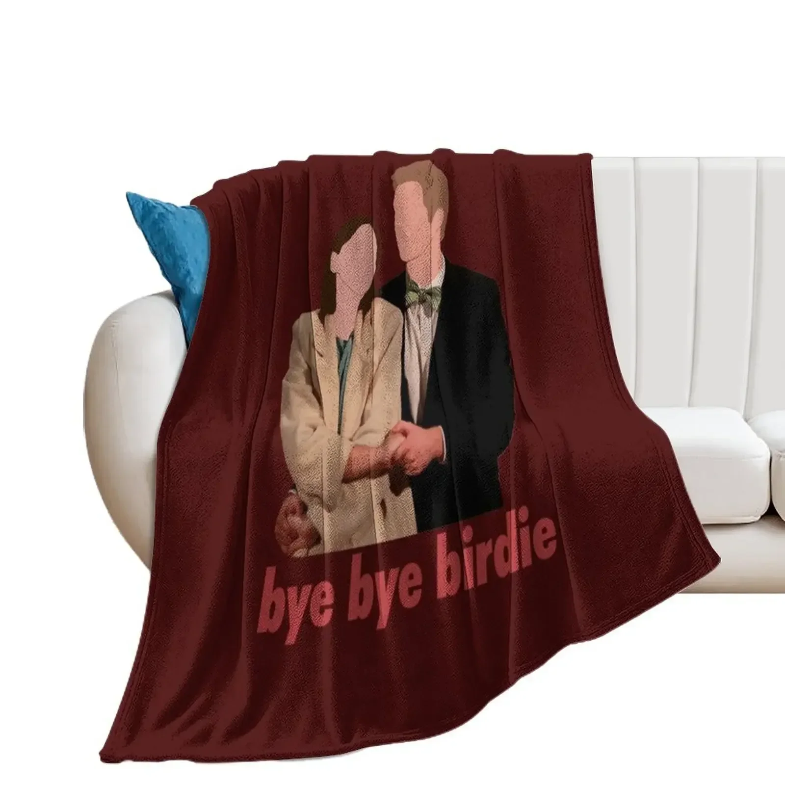 Bye bye birdie Throw Blanket Luxury Luxury Brand Blankets