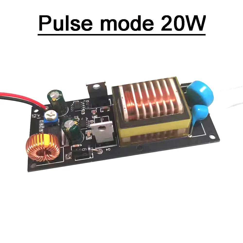 Imagem -06 - Inversor de Alta Tensão para Purificador de ar Gerador de Íon Potência Ajustável Pulso Descarga do Arco Inflamado dc 9v12v a 3kv20kv