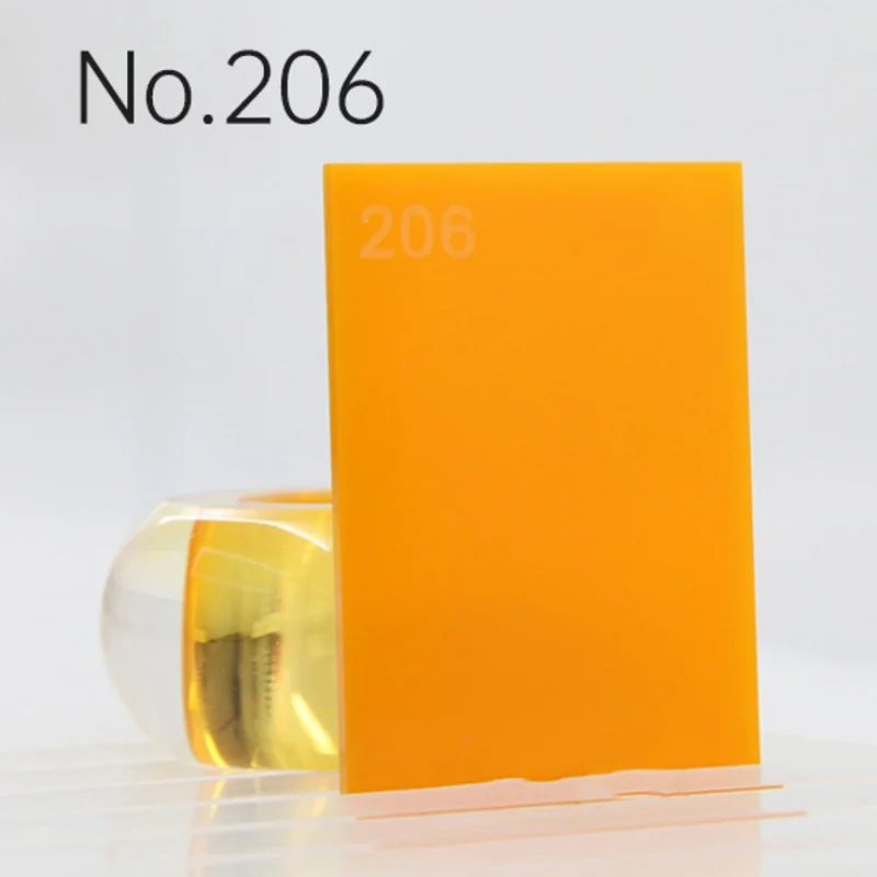 2MM 2PCS Colorful Translucent Acrylic Board, Plexiglass Tinted Plate, Red, Blue, Orange  Wedding and Home Decor
