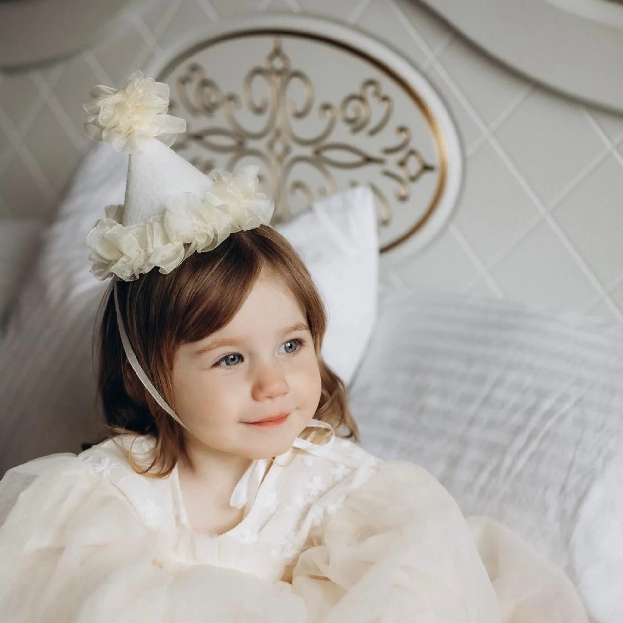 Korean style hair accessories, girl baby headwear, princess girl birthday hat headband, party decoration,Photography props