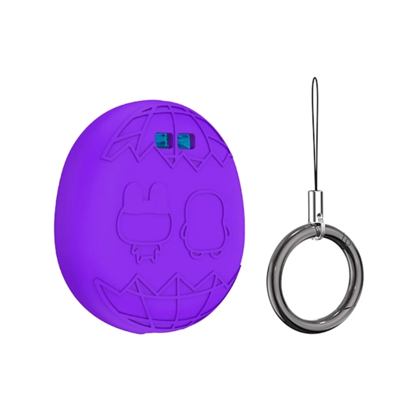 Capa silicone para uni cartoon eletrônico pet game console capa protetora