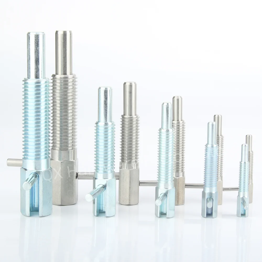 

QX233 Rest Position L Knob Spring Loaded Indexing Plungers with Locking Slot for Precise Positioning
