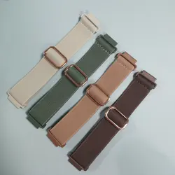 20/22mm Elastic Loop for Amazfit BIP5 Band Nylon Wristband Bracelets for Amazfit 3 stratoS/GTR 2e/GTS4 Mini/GTS/GTS/ZEPP E Watch