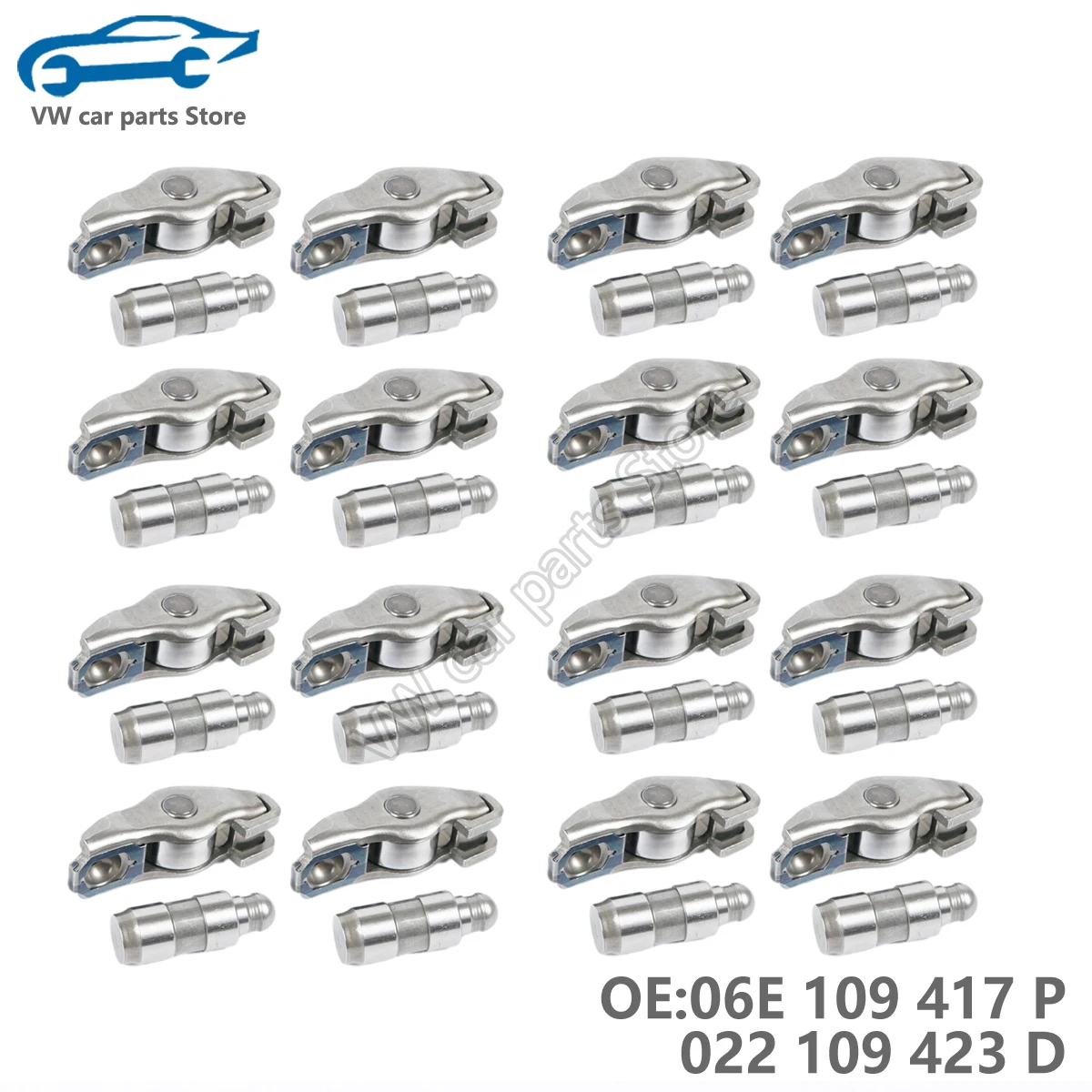 

INA16PCS 06E109417E 06E109417P 022109423A Набор подъемников коромысла для Audi A3 VW Golf Passat 1.8T 2.0TFSI CDAA CCZA CAWB CCTA CFPA
