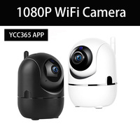 Wifi Video IP Camera YCC365 Plus 1080P Cloud Wireless Automatic Tracking Infrared Smart Home CCTV Security Surveillance Camera