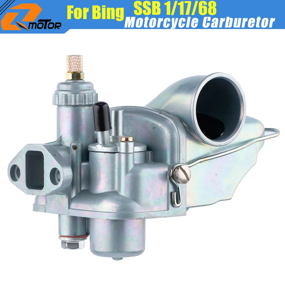 

Carburetor For Bing 17mm Type SSB 1/17/68 For 50/4 Engine R50S Sachs 50/4 Motor For KTM DKW Miele Moped 50/A 50/2 50/3 Scooter