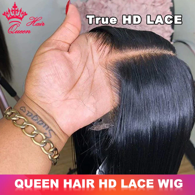 Real Invisible HD Transparent Lace 13x6 13x4 Lace Front Wig Human Raw Hair Wigs pre plucked Lace Frontal Wig Peruvian Straight