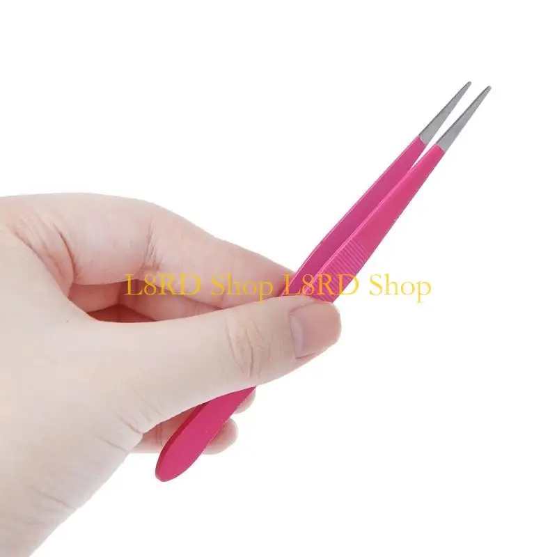 L8RD 2PCS Thép không gỉ Công cụ làm móng cho lông mi mở rộng nhí nhí nhét