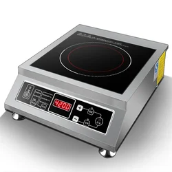 3500W high-power intelligent waterproof induction cooker commercial stainless steel induction cooker home cooking flat surface