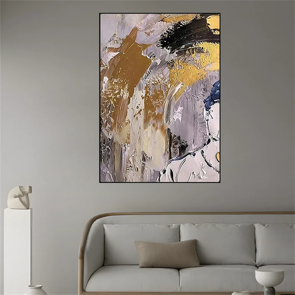 

Hand-Painted Landscape Oil Paintings On Canvas Modern Abstract Red Flowers Poster Wall Art Picture For Living Room Home Decor