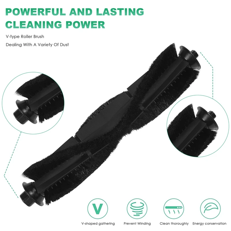 Pièces de rechange pour aspirateur robot XIAOMI VIOMI S9, sacs à poussière, brosse principale, brosse latérale, filtre Hepa, accessoires