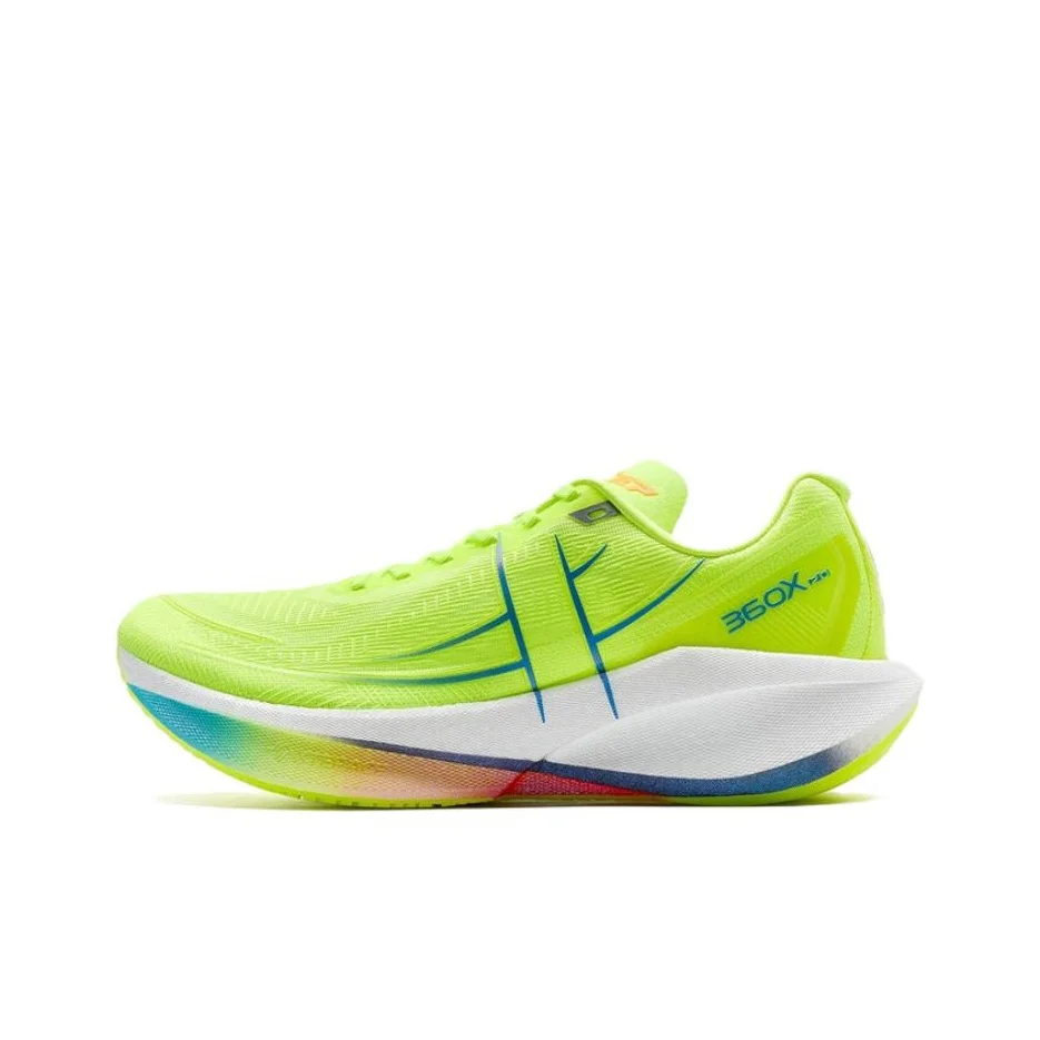 xtep-360x-20-comfortable-low-top-carbon-plate-training-physical-fitness-test-exam-running-shoes-men's-green