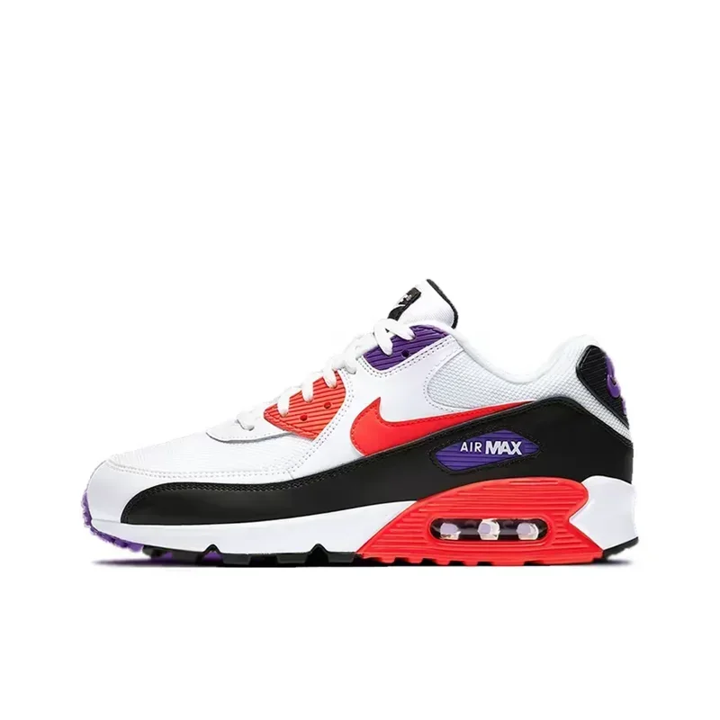 Nike Air Max 90 Raptors White Red Classic Casual Air Cushion Men Women Running Shoes Sports Sneakers Unisex 325213-047 image 2