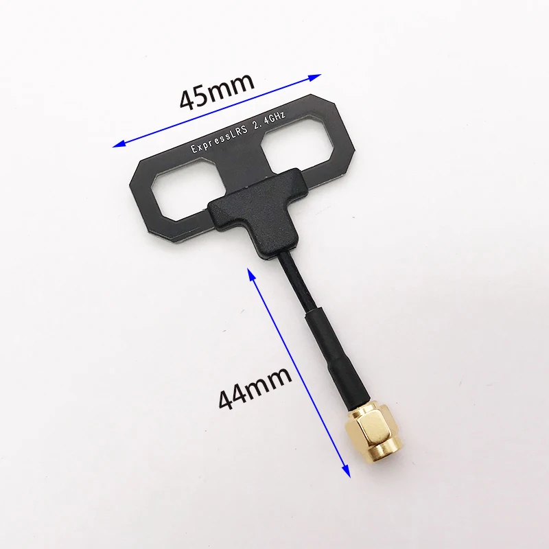 FPV drone long-range high-gain antenna, long-distance unmanned aerial vehicle 2.4GHz remote control ELRS high-frequency head