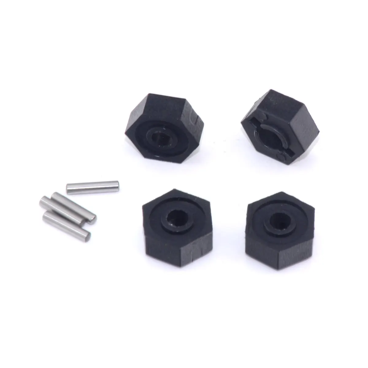 12pcs  HSP 02100 Wheel Hex 12mm Drive With Pins thickness 6mm  FOR 94122 94123 HPI Tamiya RC Car