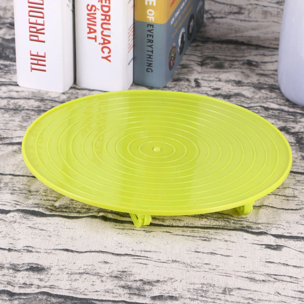 

Dish Storage Rack Kitchen Steamer Multifunctional Layered Shelf Microwave Safe PP Material Non Slip Easy Storage Gift Idea Green