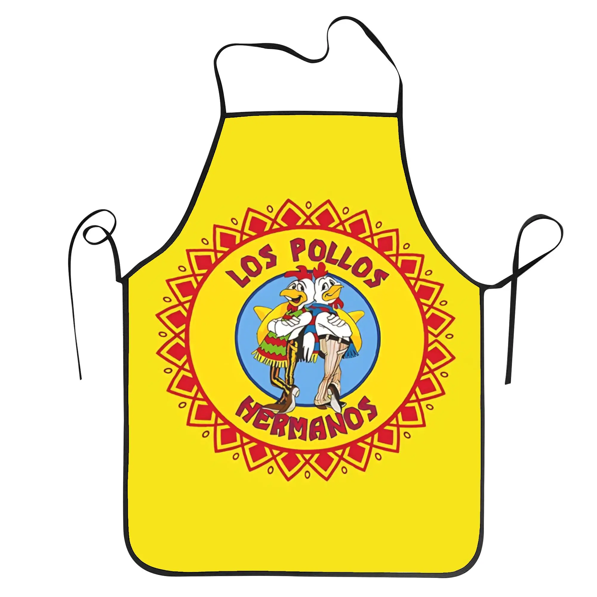 Breaking Bad Los Pollos Hermanos Hermanos  Apron  Household Barber Kitchen Accessories Work Fashion Aprons without Pocket