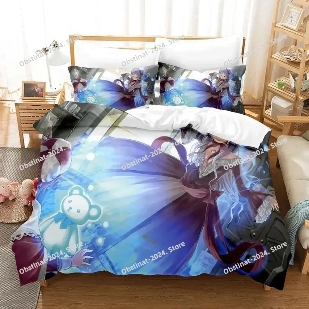 

Atelier Totori The Adventurer of Arland Bedding Set Duvet Cover Full Queen King Size Pillowcase Bed Printed Bed Set Single Twin